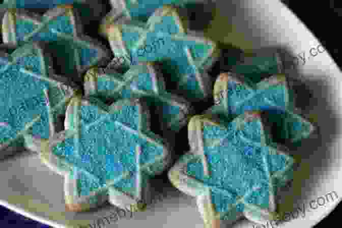 A Colorful Array Of Hanukkah Cookies Adorned With Festive Sprinkles Hanukkah Cookies With Sprinkles Jeffrey Ebbeler