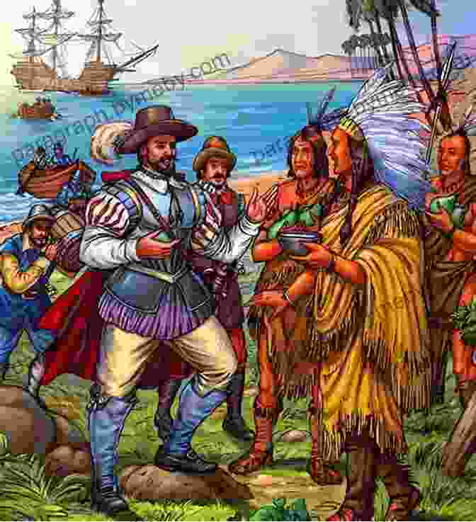 A Depiction Of European Explorers Meeting Native Americans For The First Time Origin: A Genetic History Of The Americas