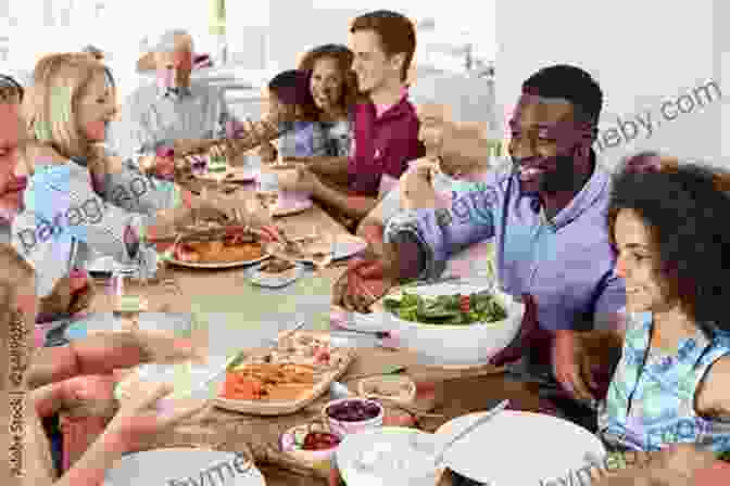 A Family Gathered Around A Table, Enjoying A Meal Made From Their Own Homegrown Produce, Symbolizing Food Security And Sustainability The Family Garden Plan: Grow A Year S Worth Of Sustainable And Healthy Food