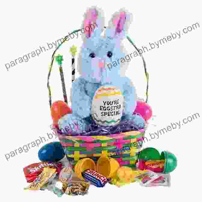 A Fluffy Easter Bunny Holding A Basket Filled With Colorful Eggs The Easter Gift (Celebrations 3)