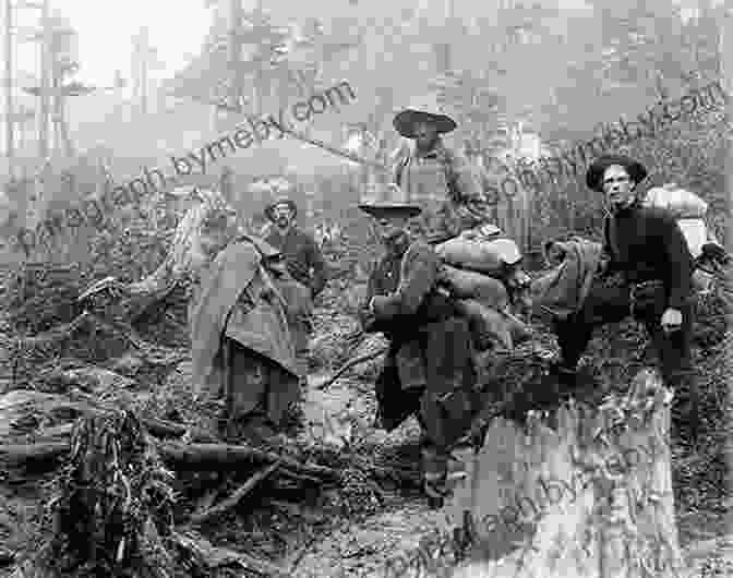 A Group Of Miners Leaving The Yukon After The Gold Rush Gold Fever: Incredible Tales Of The Klondike Gold Rush (Amazing Stories)