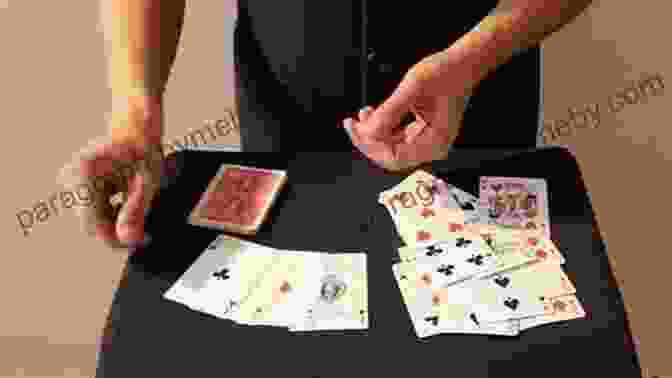 A Hand Performing A Card Trick, With The Book Card Manipulations: Illustrated Directions On How To Do Over 165 Card Tricks And Stunts (Dover Magic Books)