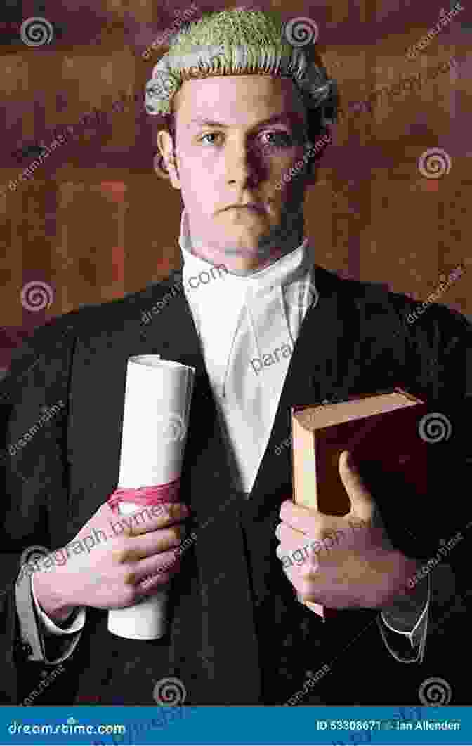 A Lawyer In A Courtroom, Holding A Book Titled 'The Day Became Lawyer' The Day I Became A Lawyer