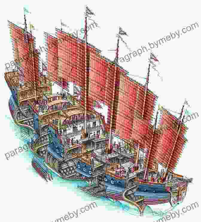 A Majestic Chinese Treasure Ship With Towering Sails Seven Voyages: How China S Treasure Fleet Conquered The Sea