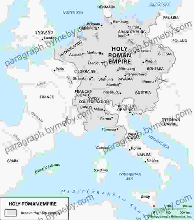 A Map Of The Holy Roman Empire Stories From German History (Illustrated)