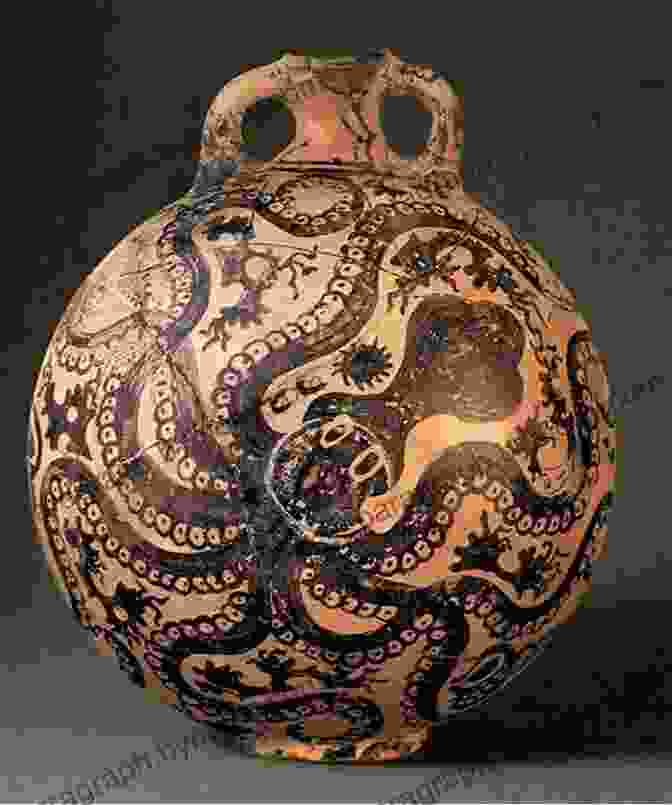 A Minoan Pottery Vessel Decorated With A Minotaur Motif, Unearthed From The Palace Of Minos The Palace Of Minos At Knossos (Digging For The Past)