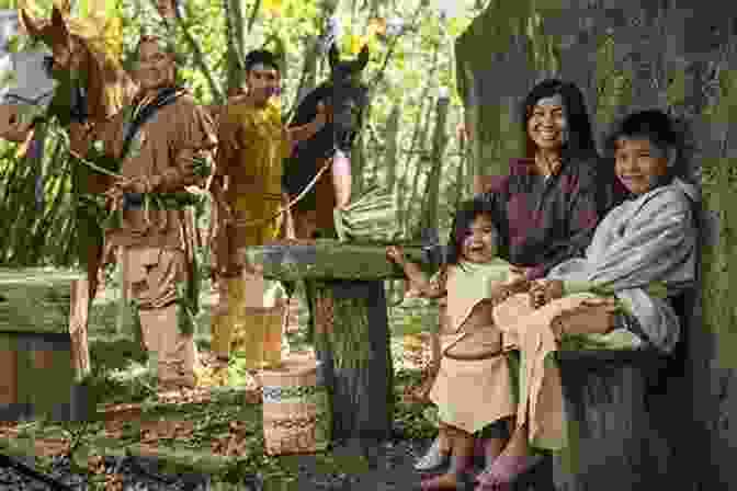 A Portrait Of A Native American Family Wearing Traditional Clothing Origin: A Genetic History Of The Americas