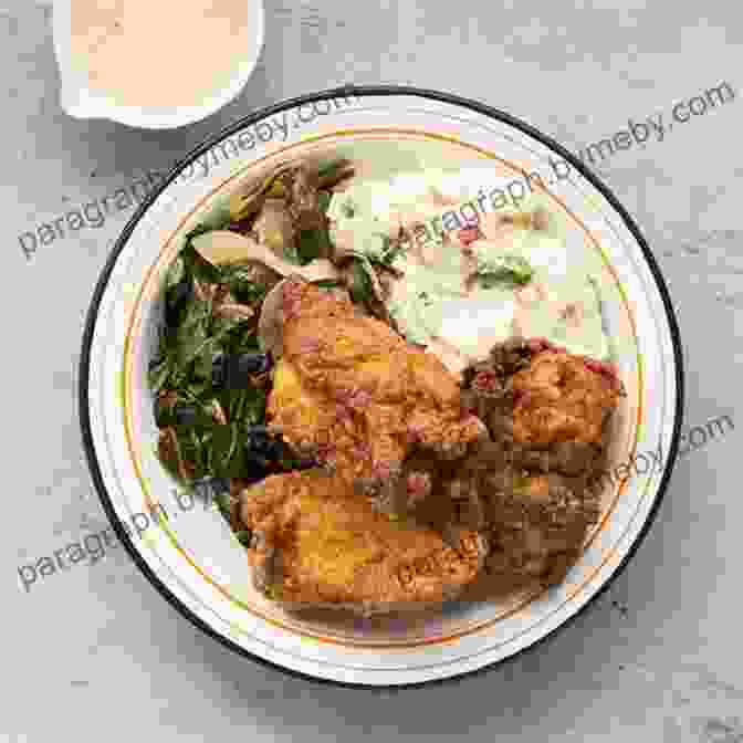 A Rustic Table Setting With A Variety Of Traditional Southern Dishes, Including Fried Chicken, Mashed Potatoes, Collard Greens, And Biscuits. Nashville Eats: Hot Chicken Buttermilk Biscuits And 100 More Southern Recipes From Music City