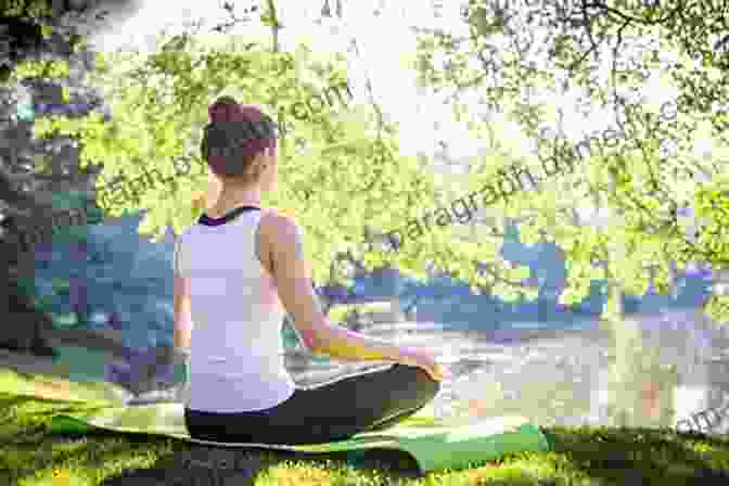 A Serene Woman Practicing Yoga In Nature, Embodying Self Acceptance And Inner Peace Yoke: My Yoga Of Self Acceptance