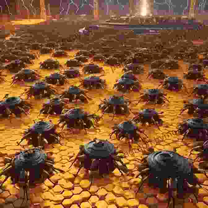 A Swarm Of Nanobots Working Together To Repair A Damaged Spacecraft, Showcasing Their Remarkable Capabilities And Precision The Bohr Maker (The Nanotech Succession 1)