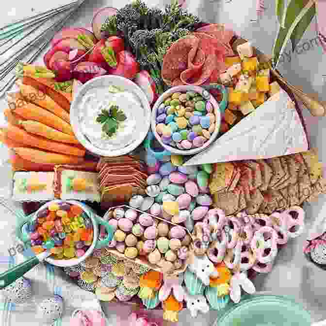 A Table Spread With Delicious Easter Dishes The Easter Gift (Celebrations 3)