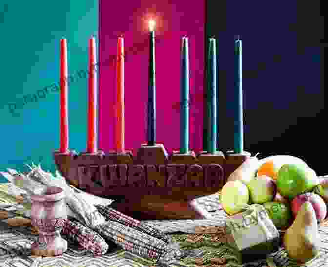 A Vibrant Celebration Of Kwanzaa With Traditional Decorations And A Kinara Dreaming Of Kwanzaa Jeffrey Burton