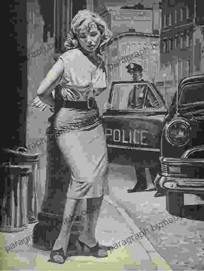 A Vintage Pulp Fiction Magazine Cover Featuring A Captivating Illustration Of A Woman In Danger. Black Cat Weekly #35 Sloan De Forest