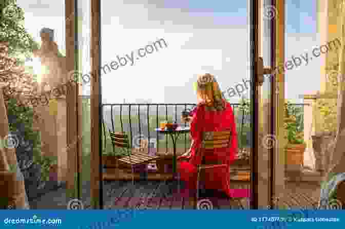 A Woman Sits On A Balcony Overlooking The Old City Of Jerusalem. Balcony Over Jerusalem: A Middle East Memoir