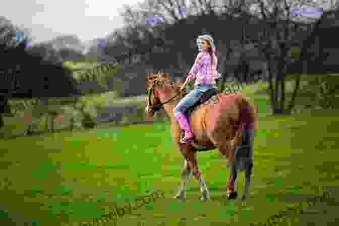 A Young Girl, Jill, Riding A White Pony In A Field Jill Has Two Ponies (The Jill By Ruby Ferguson 3)