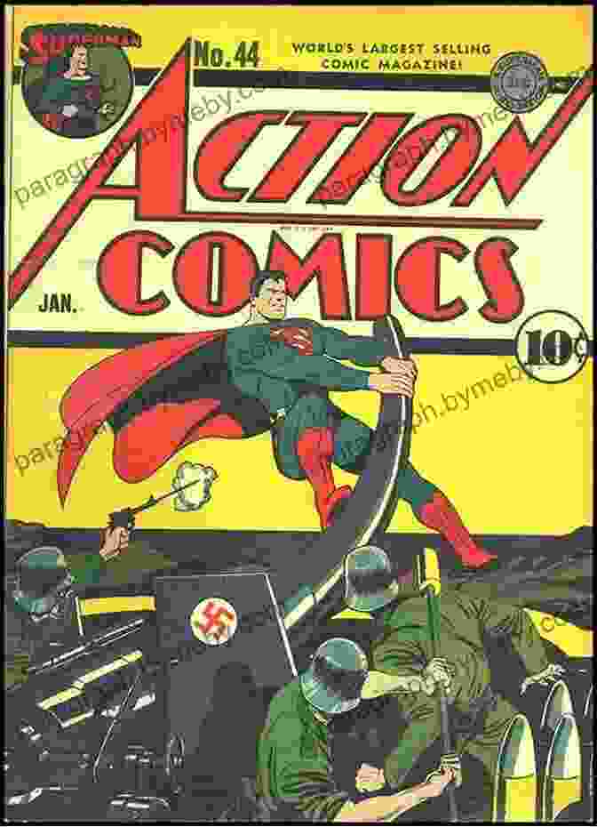 Action Comics Wartime Cover Featuring Superman Battling Nazis Action Comics (1938 2024) #8 Sherri Granato