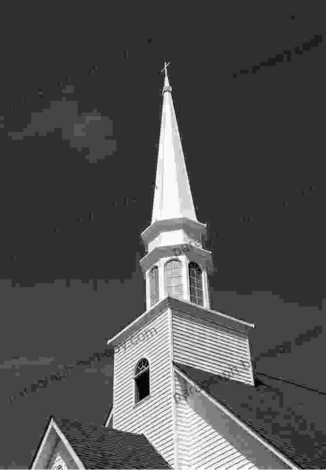 Black And White Photo Of A Colonial Era Church With A Steeple Reaching Towards The Sky. The Color Of Compromise Study Guide: The Truth About The American Church S Complicity In Racism