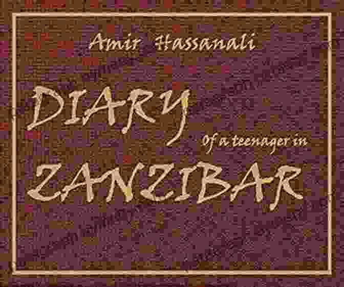 Diary Of A Teenager In Zanzibar Book Cover Diary Of A Teenager In Zanzibar