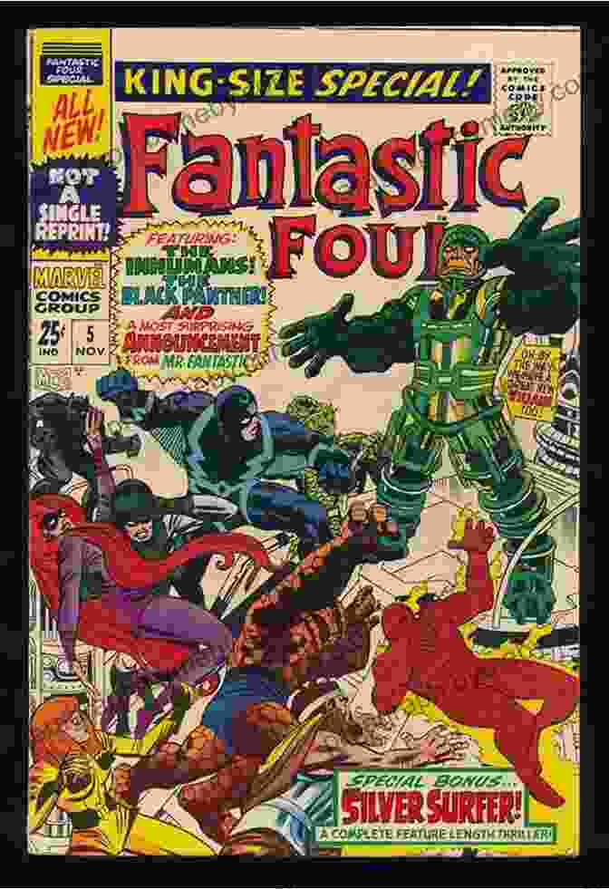 Fantastic Four Annual #5 Cover (1967) Fantastic Four (1961 1998) #207 (Fantastic Four (1961 1996))