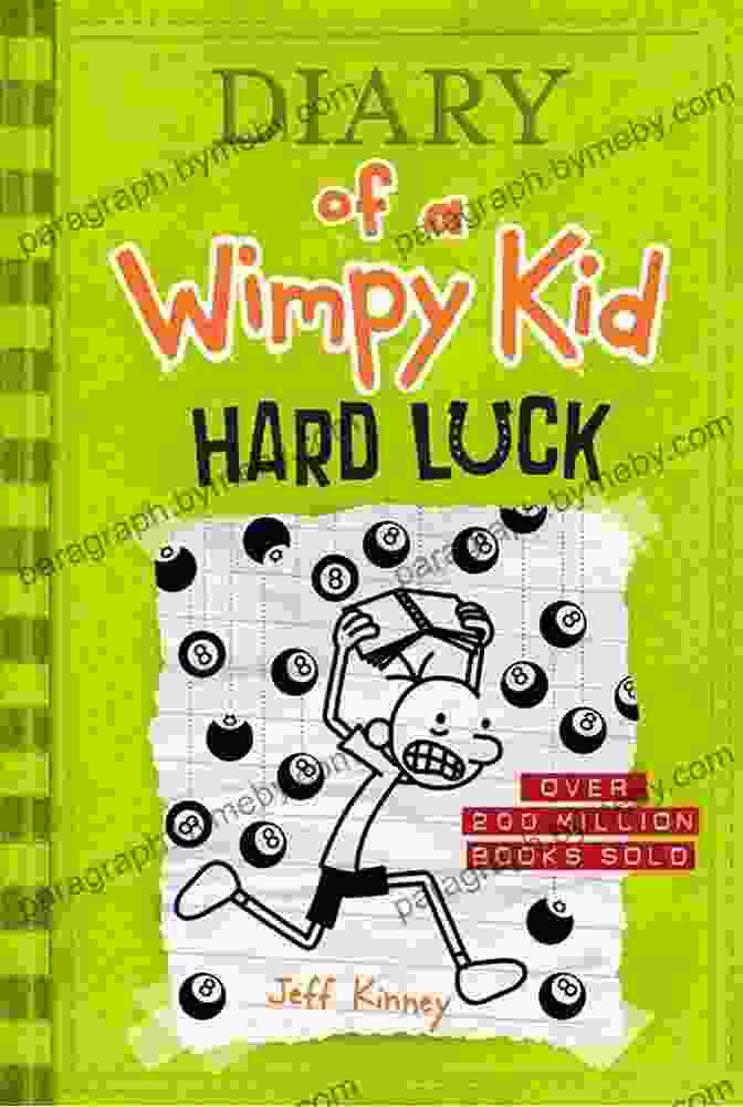 Greg Heffley's Hard Luck Diary Of Wimpy Kid Book Cover Hard Luck (Diary Of A Wimpy Kid 8)