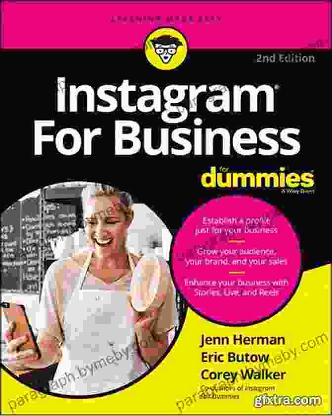 Instagram For Business For Dummies Book Cover Instagram For Business For Dummies