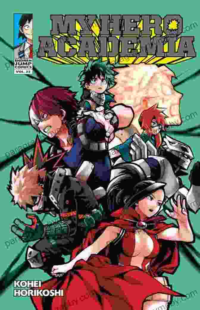 My Hero Academia Vol 22: That Which Is Inherited Book Cover Featuring Izuku Midoriya, All Might, And Other Characters My Hero Academia Vol 22: That Which Is Inherited