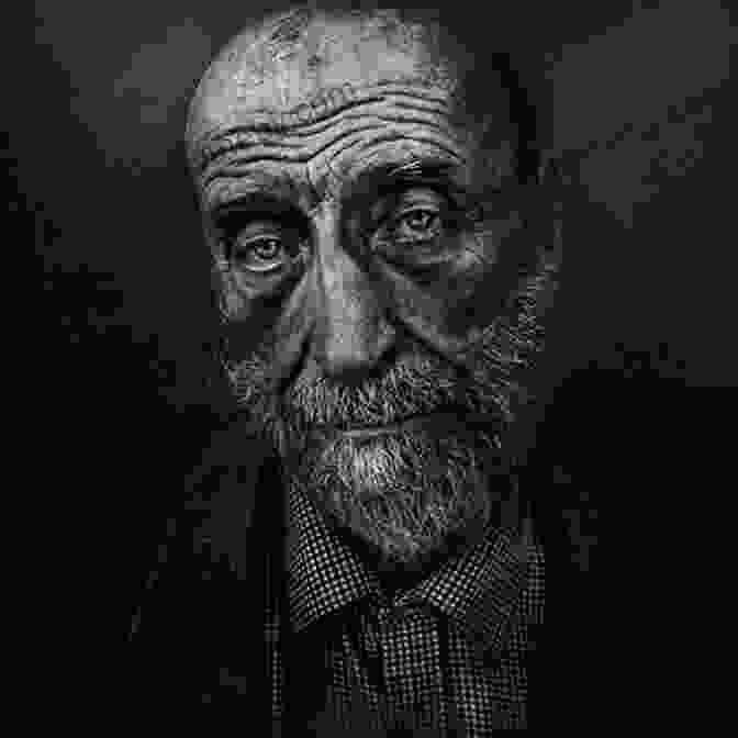 Old Man Book Cover Featuring A Weathered Face Against A Desolate Landscape Old Man Par Ric K Hill