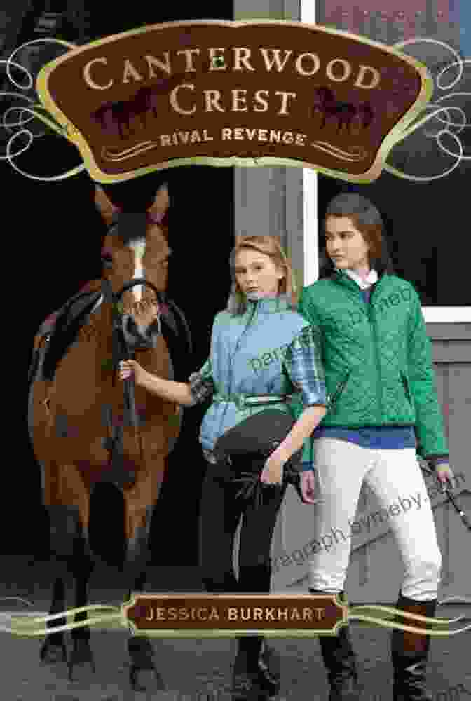 Rival Revenge Book Cover Featuring A Young Rider On A Galloping Horse Rival Revenge (Canterwood Crest 7)