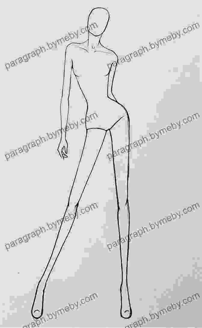 Sequence Of Croquis Drawings Illustrating A Standing Pose Sketching Women: Learn To Draw Lifelike Female Figures A Croquis Course For Beginners Over 600 Illustrations