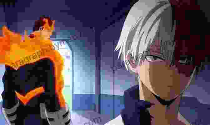 Shoto Todoroki Confronts His Father, Endeavor My Hero Academia Vol 5: Shoto Todoroki: Origin