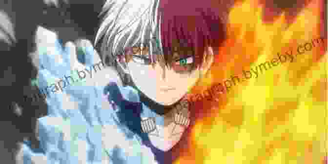 Shoto Todoroki Wielding His Ice And Fire Powers My Hero Academia Vol 5: Shoto Todoroki: Origin