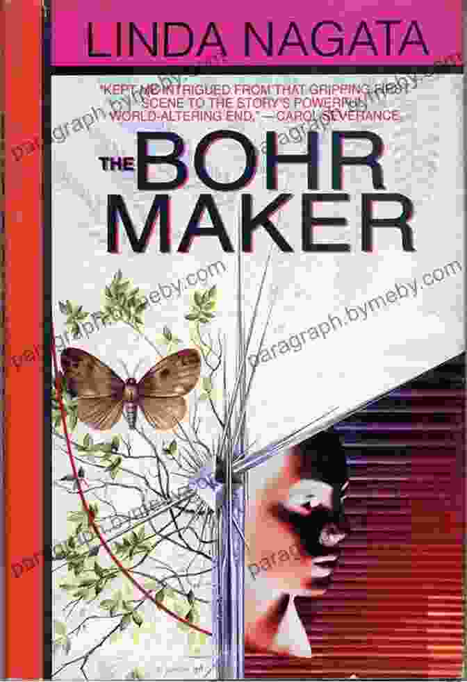 The Bohr Maker Book Cover, Featuring A Futuristic Landscape With Nanobots Swarming In The Foreground And A Young Man Standing In The Background The Bohr Maker (The Nanotech Succession 1)