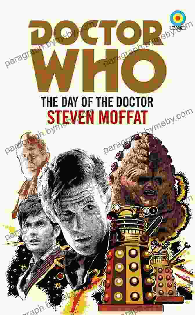 The Day Of The Doctor Target Collection Cover Art Featuring The Tenth, Eleventh, And War Doctors Doctor Who: The Day Of The Doctor (Target Collection)