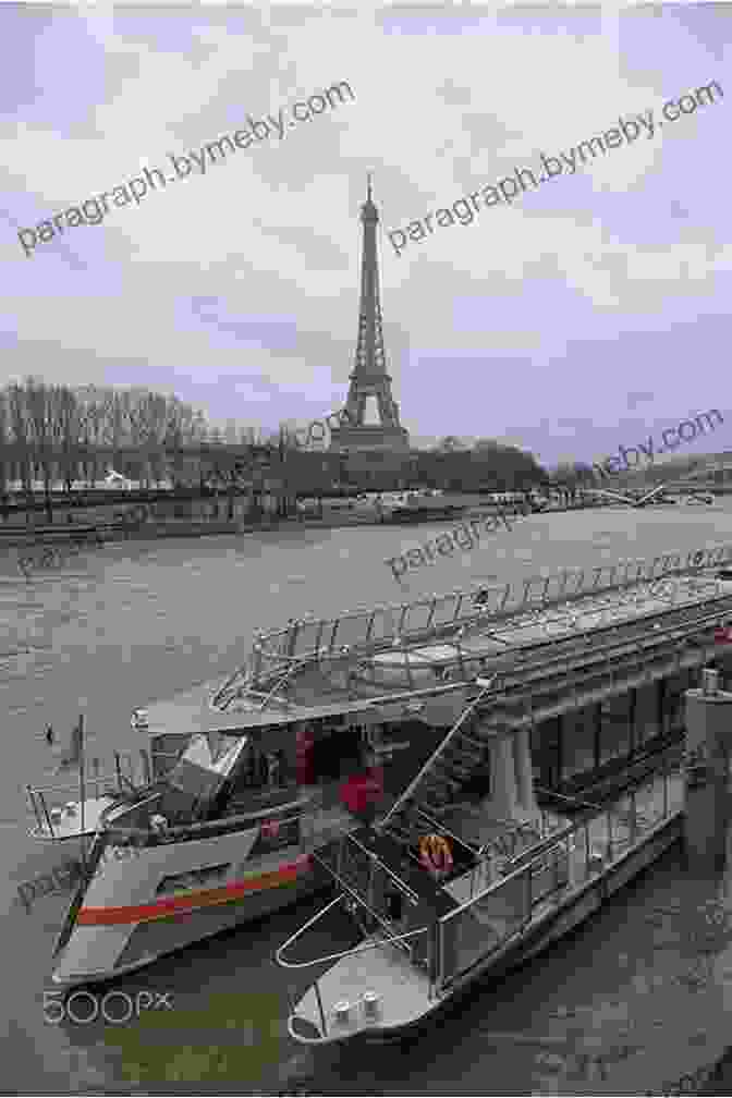 The Floating Home Moored In Front Of The Eiffel Tower In Paris, France. Just Passing Through: A Nomadic Life Afloat In France