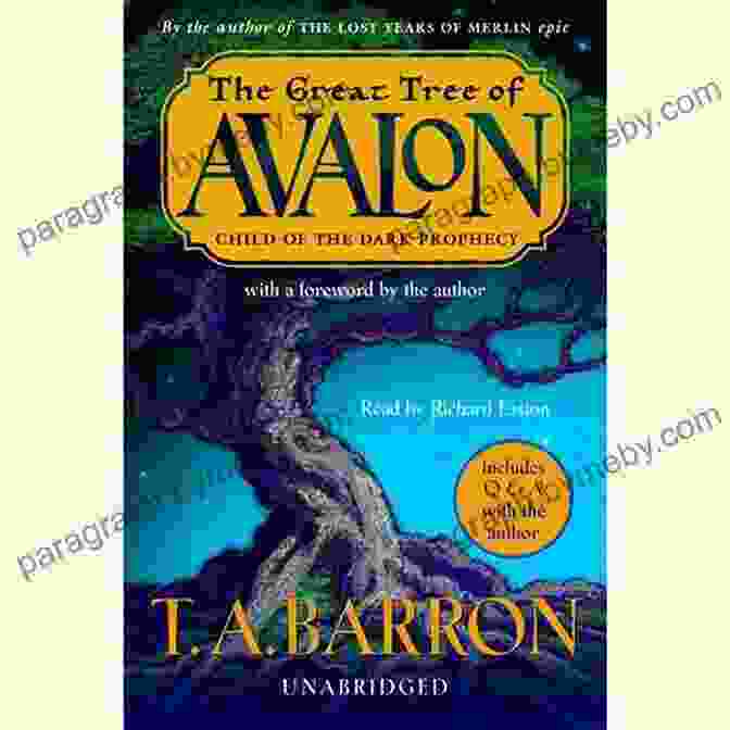 The Prophecy Of Avalon: A Tale Of Merlin Book Cover Featuring A Young Merlin Gazing At A Mystical Orb Amidst A Forest Clearing The Prophecy Of Avalon (a Tale Of Merlin 5)