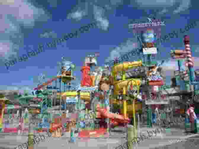 Vibrant Theme Park With Colorful Attractions And Enthusiastic Visitors The Immersive Worlds Handbook: Designing Theme Parks And Consumer Spaces