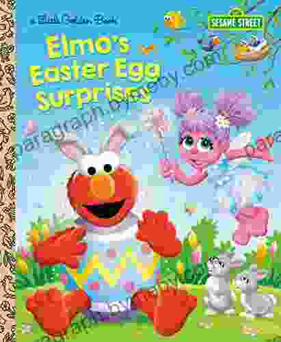 Elmo S Easter Egg Surprises (Sesame Street) (Little Golden Book)